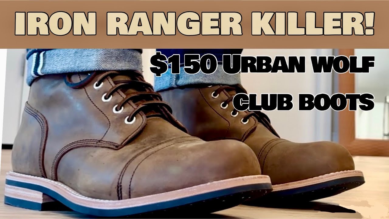 Urban Wolf Club Axeman Bronze Boots Review: A $150 Steal! - YouTube