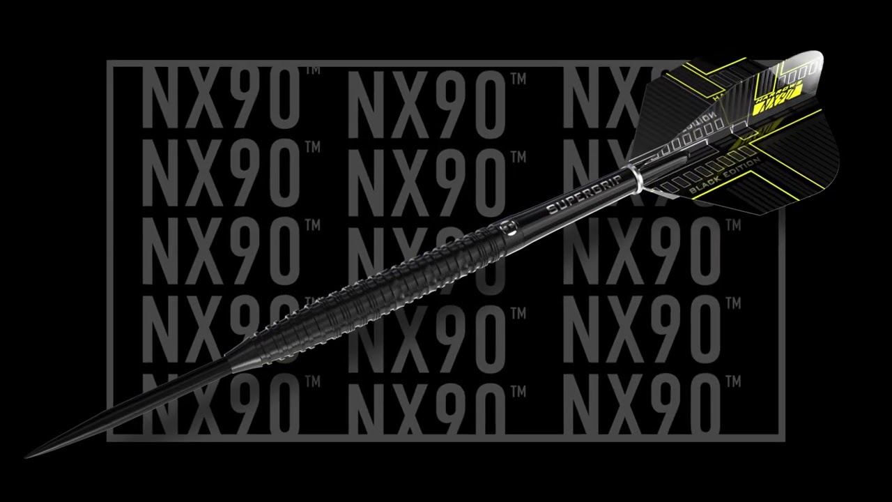 NX90 BLACK EDITION 90% TUNGSTEN (SOFT TIP) - Harrows Japan