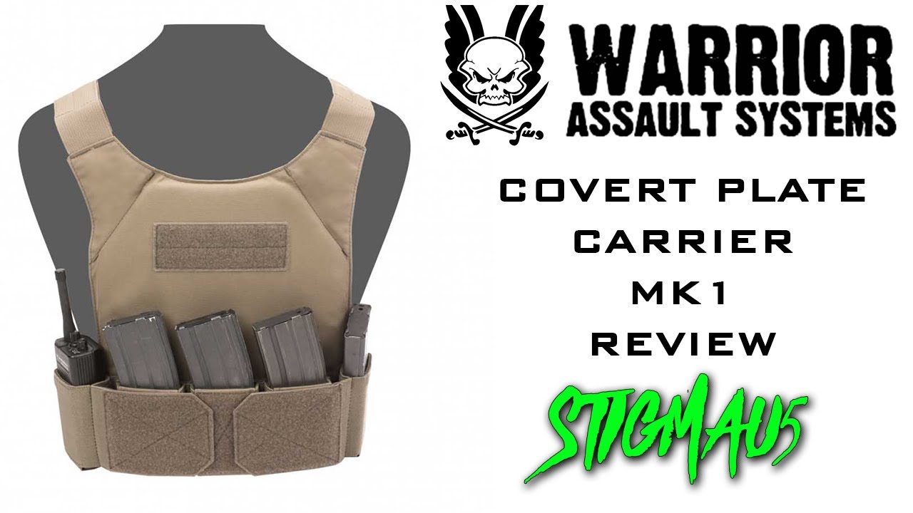 WARRIOR COVERT PLATE CARRIER COYOTE TAN by Warrior Assault Systems
