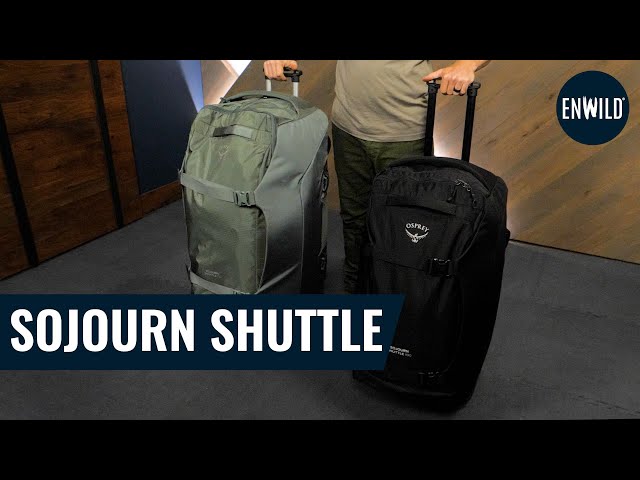 Osprey Sojourn Shuttle Wheeled Duffel Series Review - YouTube