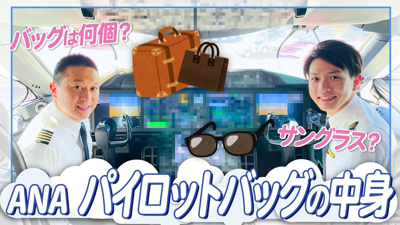 What's in the Bag] A look at what's in the bag used by ANA's