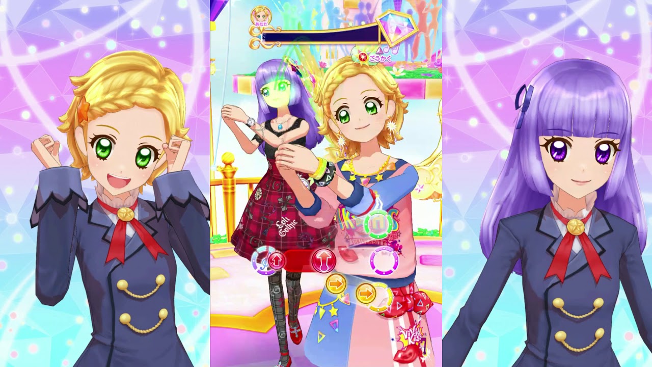 アイカツフレンズ】新条ひなき誕生日記念その1ひなき・珠璃・スミレ