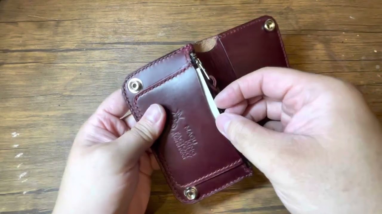 WK-06 ミドルトラッカーウォレット ＃マグキングファクトリー ＃クロム