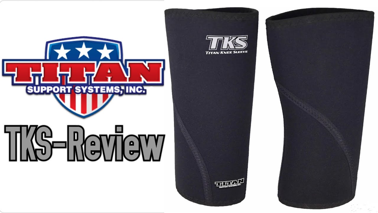 TITAN Knee Sleeve(タイタンニースリーブ)レビュー！オンライン