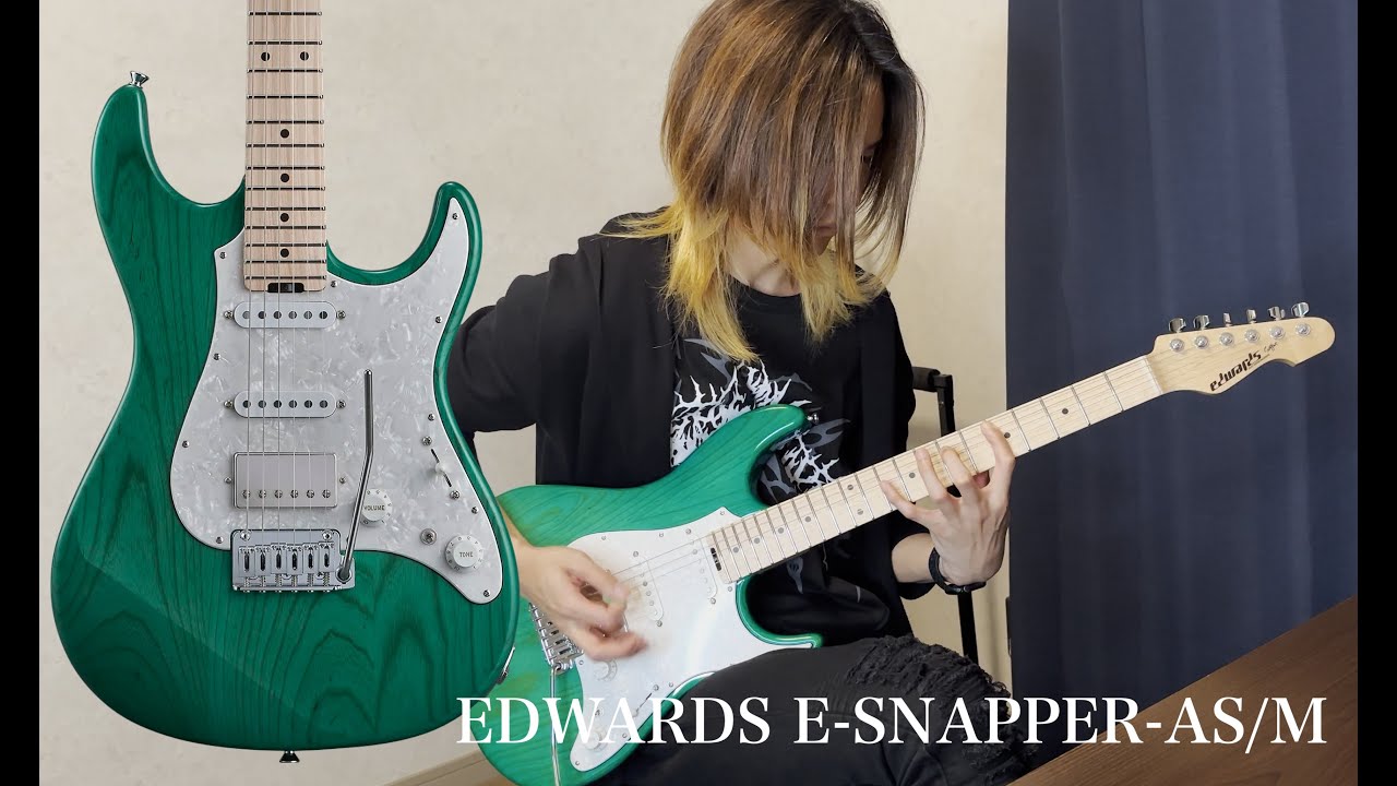 ギター Edwards E-Snapper Stratocaster SSH EDWARDS E-SNAPPERが