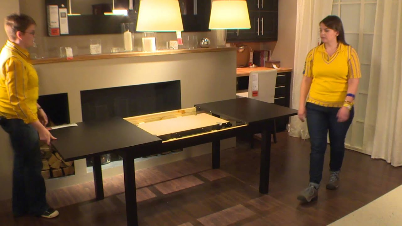 BJURSTA Table - IKEA Home Tour - YouTube
