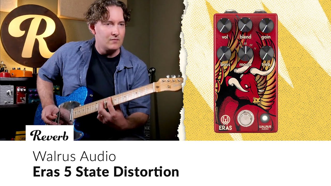 Walrus Audio Eras Five-State Distortion | Tone Report Demo - YouTube