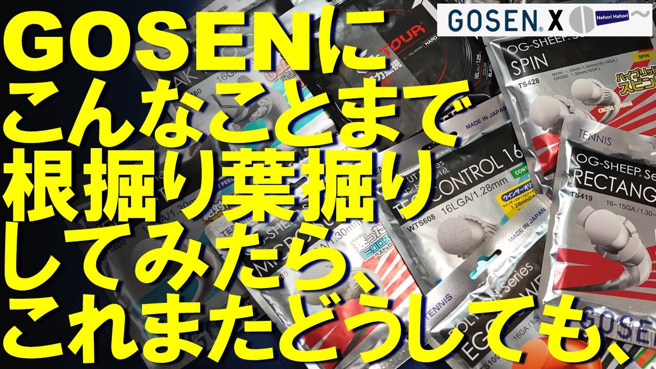 どうしても見てもらいたい動画になりました！GOSEN編 - YouTube