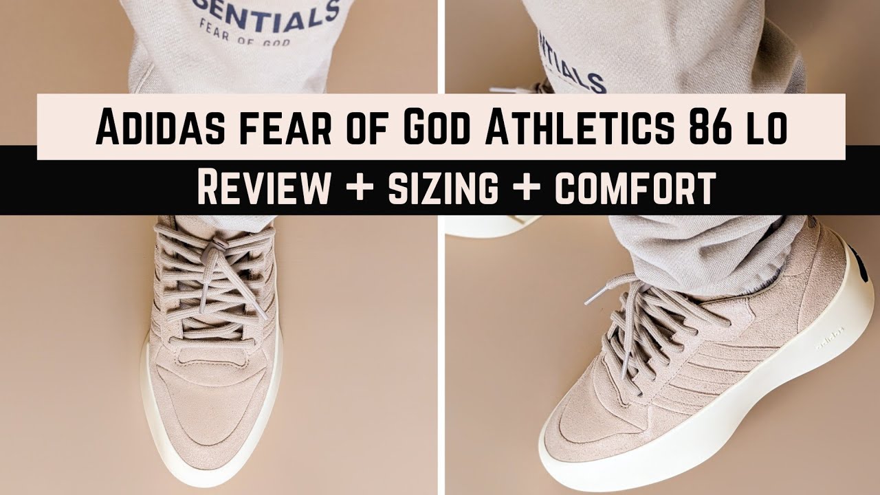 Adidas FEAR OF GOD Athletics 86 Lo (Clay) Review + Sizing +