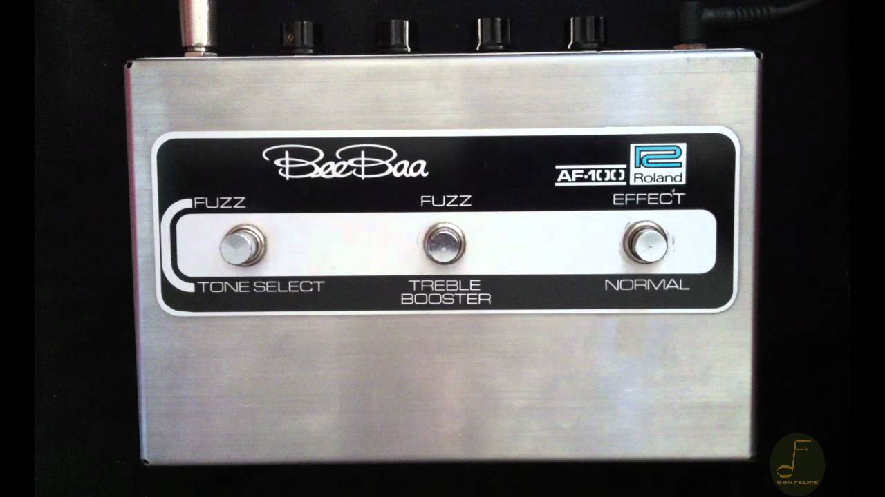 Roland AF-100 Bee Baa ファズ GARAGE PUNK 1970s Roland AF100 Bee