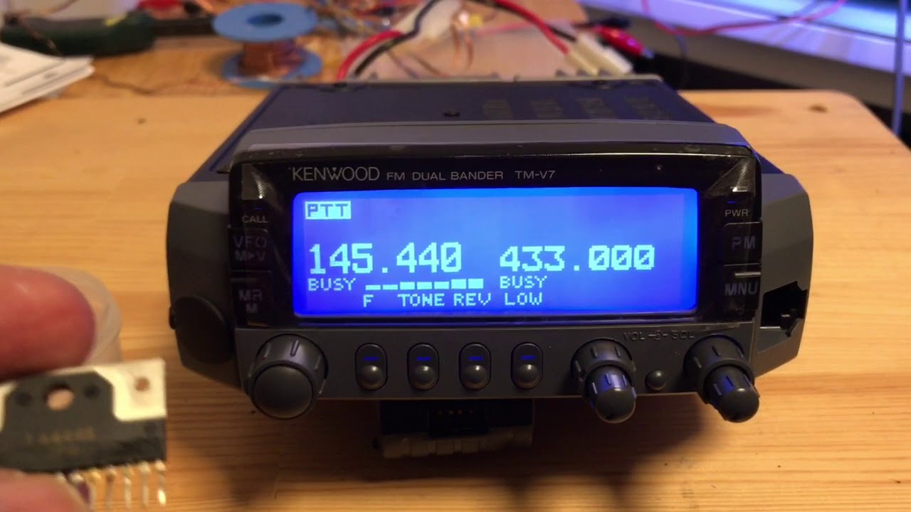 TM-V7 AF回路故障の修理【2018/05/23】 - YouTube