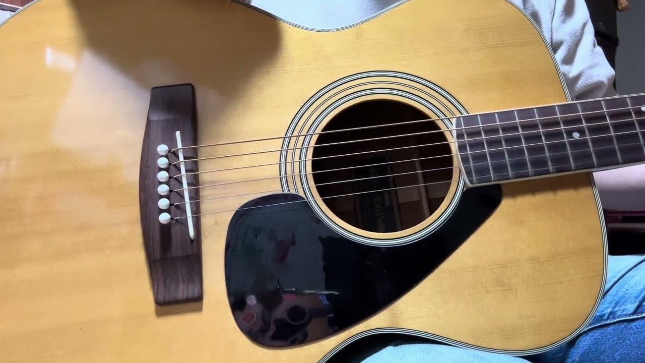 YAMAHA FG-250F（黒ラベル）落語 de FG - YouTube