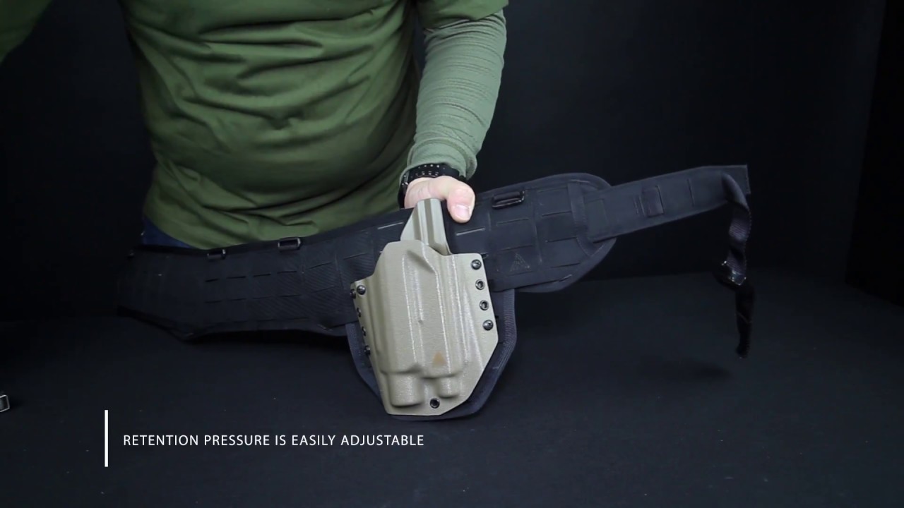 Direct Action - G17 OWB Light Holster - YouTube