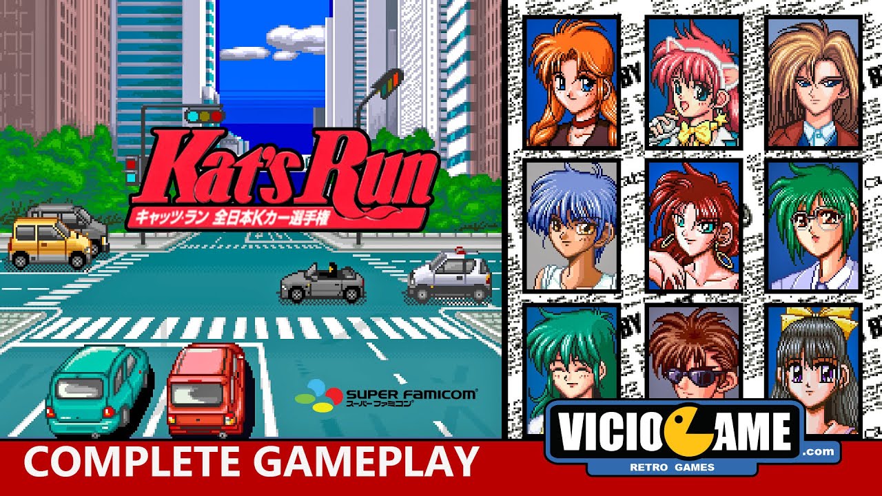 🎮 Kat's Run (Super Nintendo) Complete Gameplay - YouTube