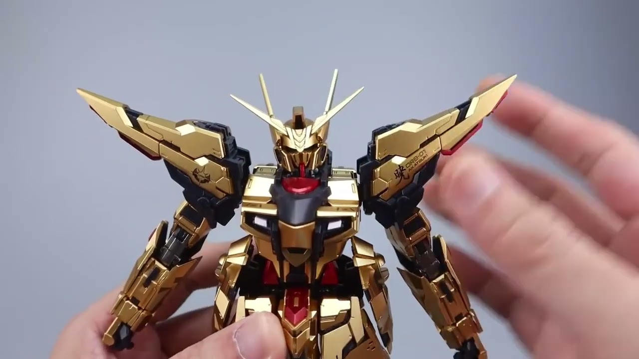 AURORA 1/100 MG AKATSUKI GUNDAM - BOOTLEG - YouTube