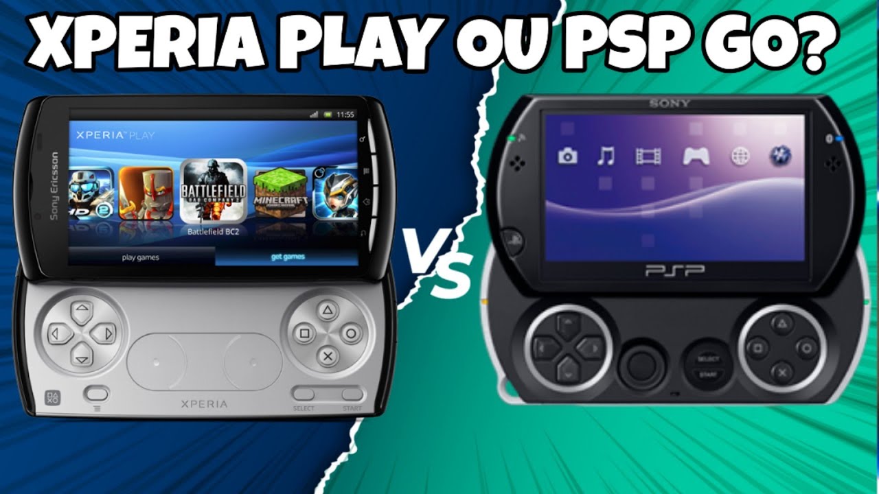 XPERIA PLAY VS PSP GO - COMPARAÇÃO 2021 - YouTube