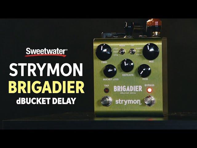 Strymon Brigadier Delay Pedal Review - YouTube