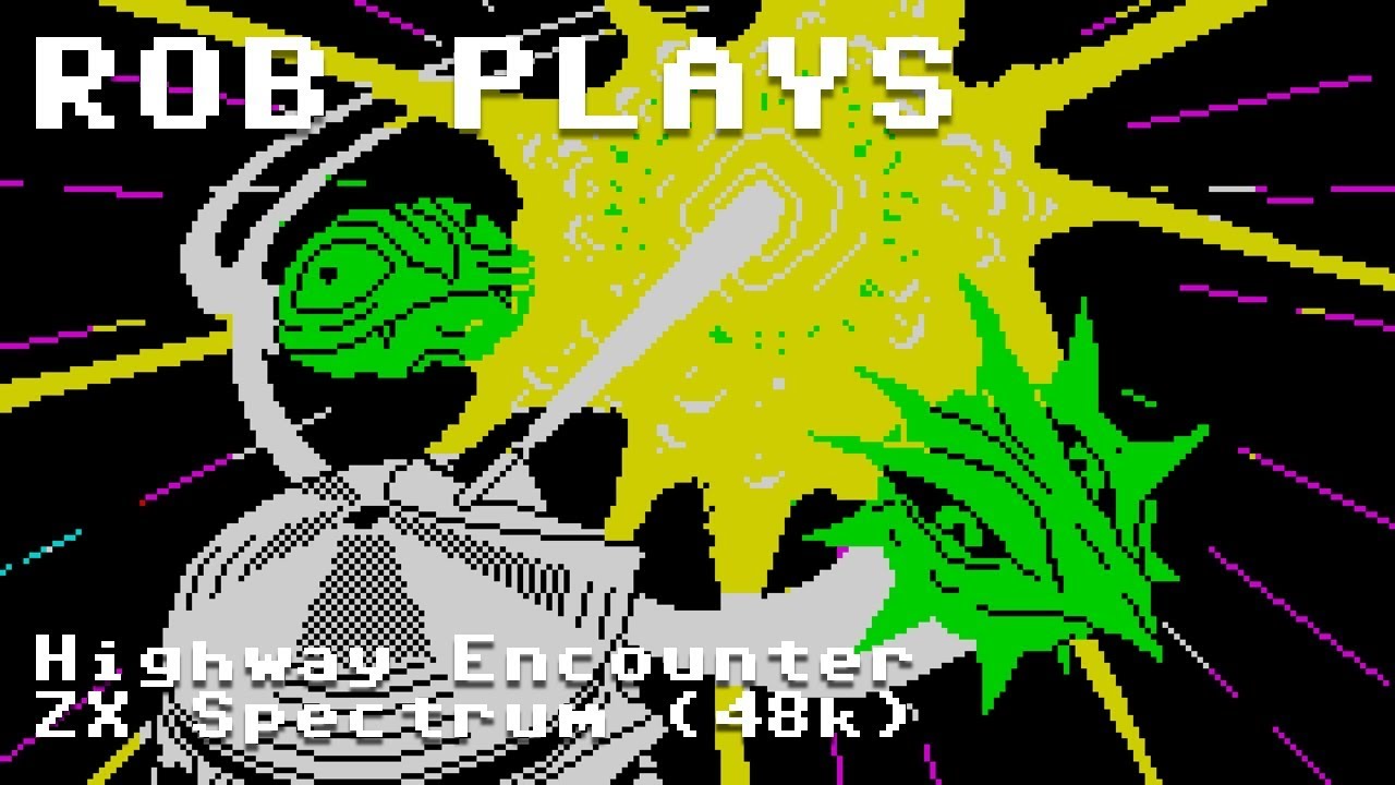 Highway Encounter on ZX Spectrum - Rob Plays - YouTube