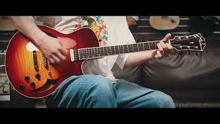 Marchione Guitars Semi Hollow 59 Burst Deluxe Miki 200th Anni