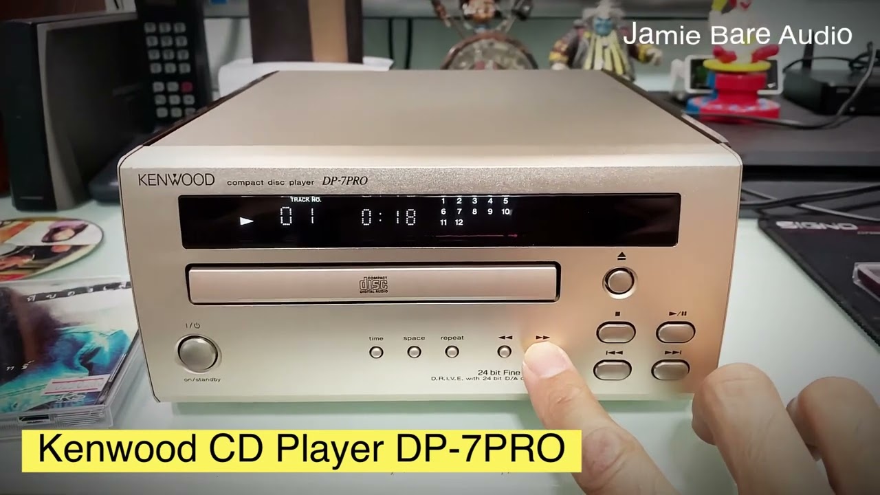 Kenwood DP-7PRO CD Player - YouTube