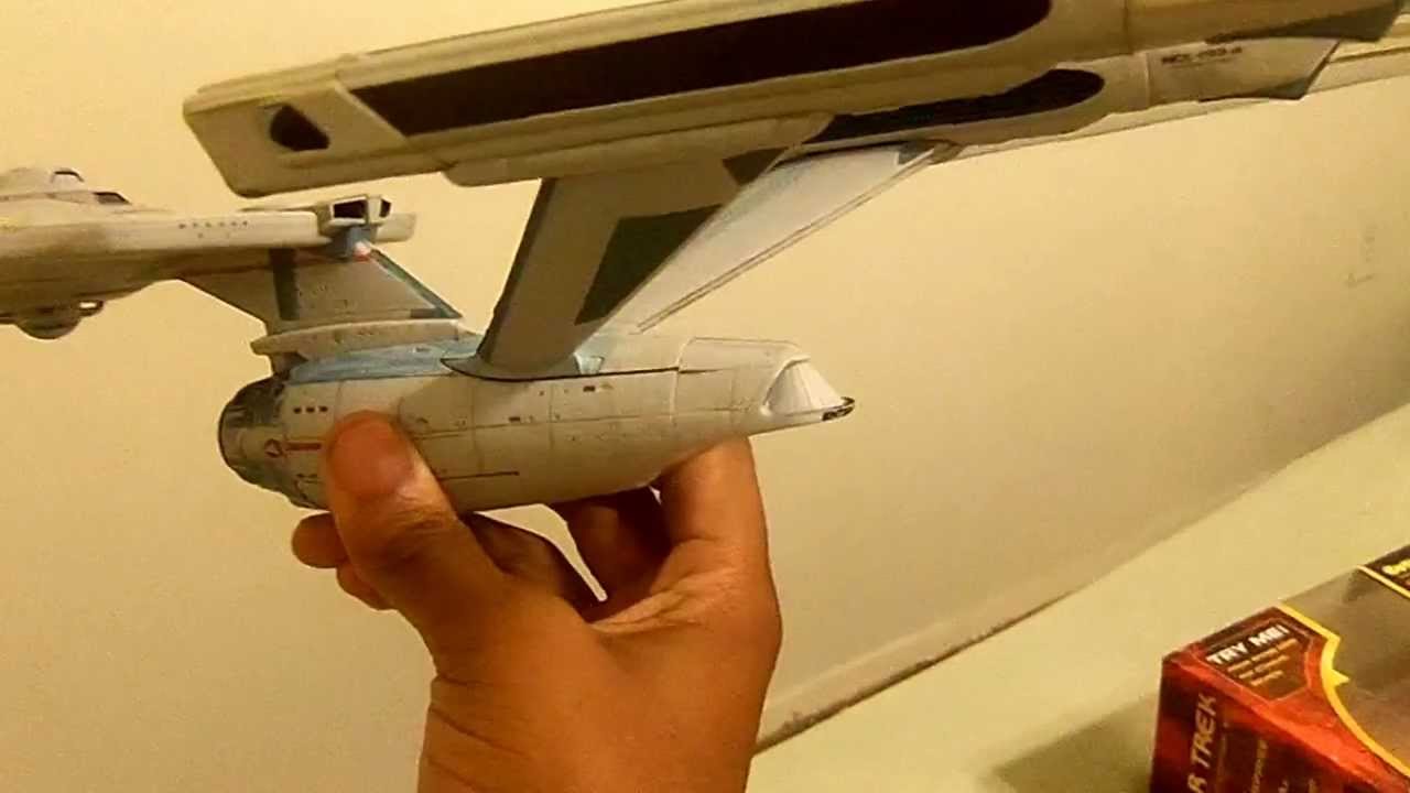 Art Asylum Star Trek USS Enterprise NCC-1701-A Review - YouTube