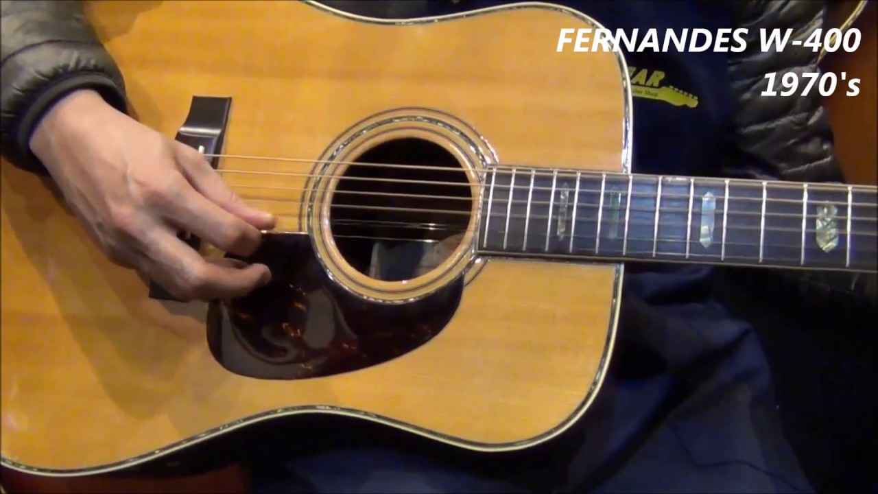 Ottolija Video] FERNANDES W-400 1970's - YouTube