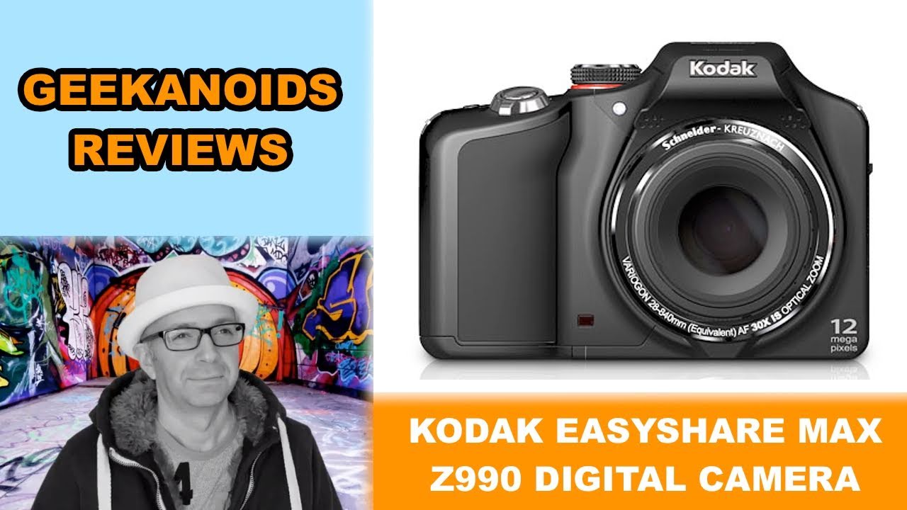 Kodak Easyshare Max Z990 Digital Camera Unboxing - YouTube