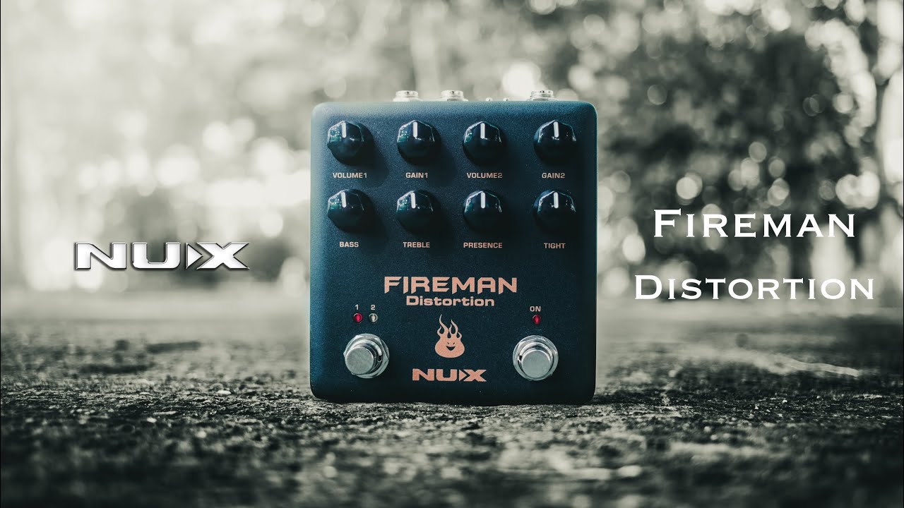 NUX Fireman Distortion Test By‪@jimmyrocks43‬ | No Talking - YouTube