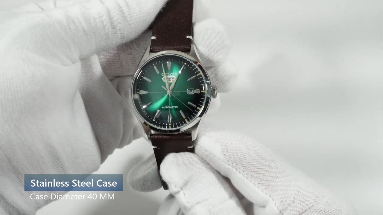 C7 Series Green Dial Reference NH8390-03X - YouTube