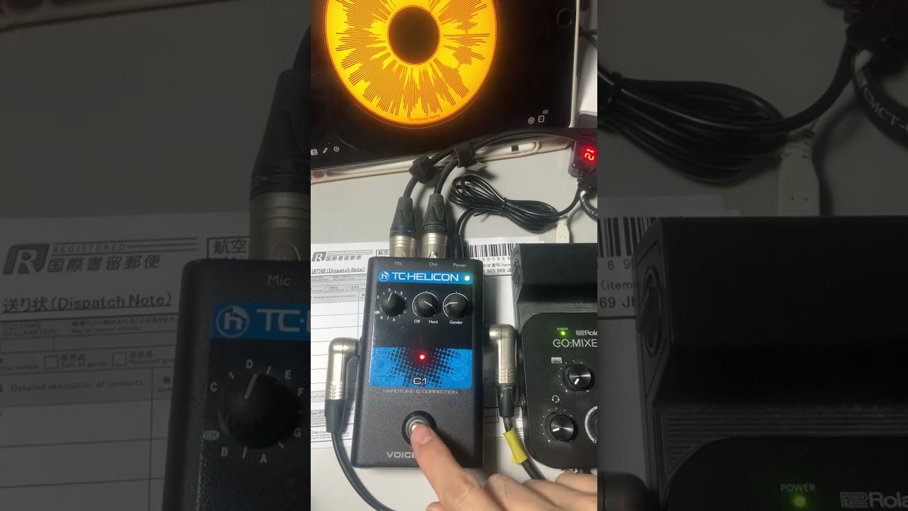 TC-Helicon VoiveTone C1 : Hard Tune & Correction Testing - YouTube