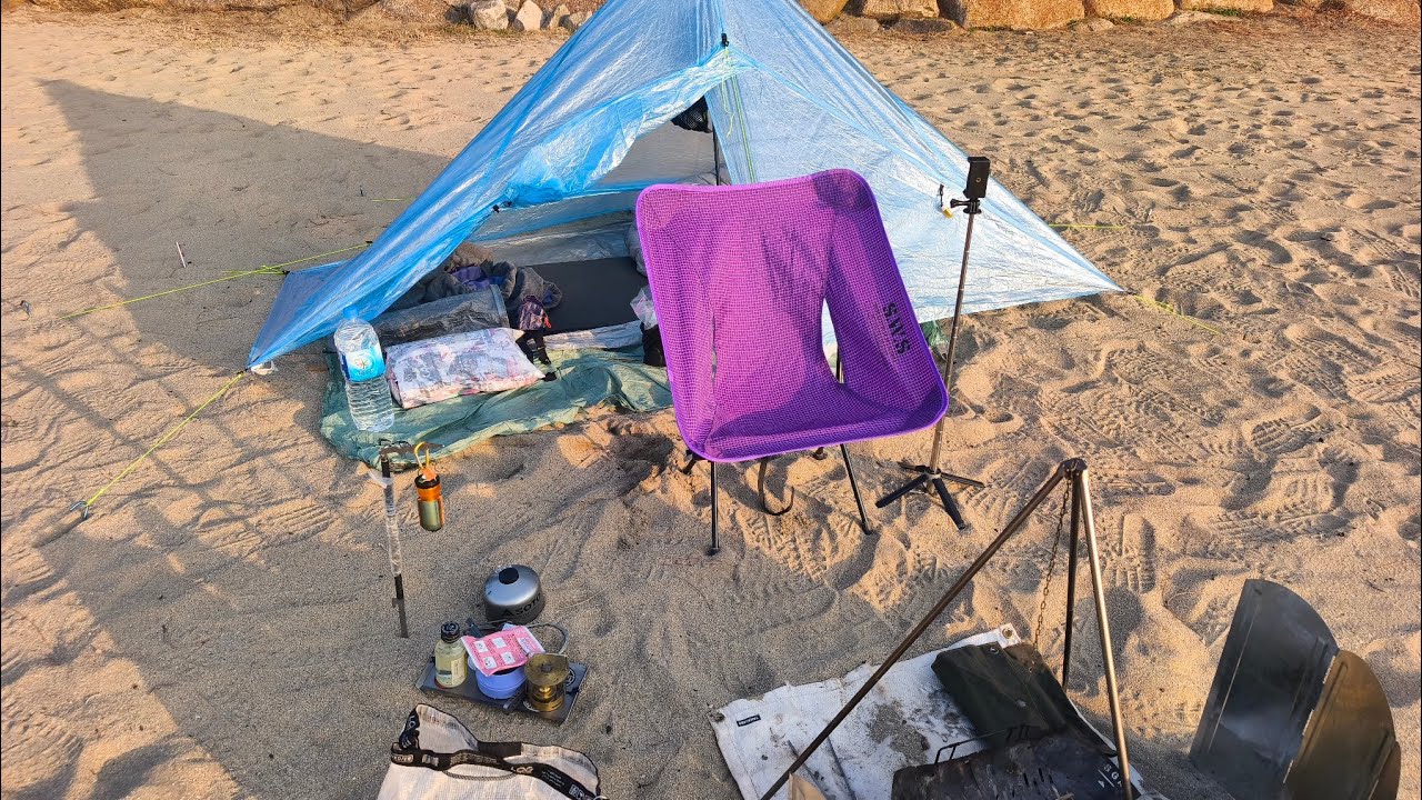 Introducing the contents of the 8.6kg winter hiking camping