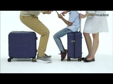 座れるスーツケースは、これだ！プレジデント座れるスーツケース