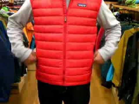 パタゴニア メンズダウンセーターベスト - YouTube