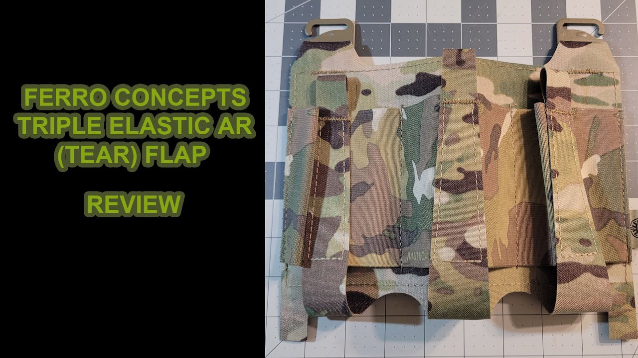 Ferro Concepts TEAR (Triple Elastic AR) front flap, Review. - YouTube