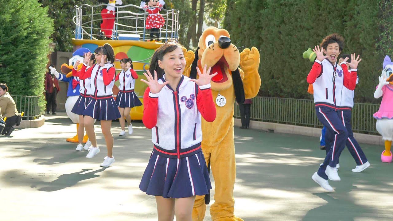 ディズニーランド】ジャンボリミッキー！ ダンサーさんのみ 入場と城前