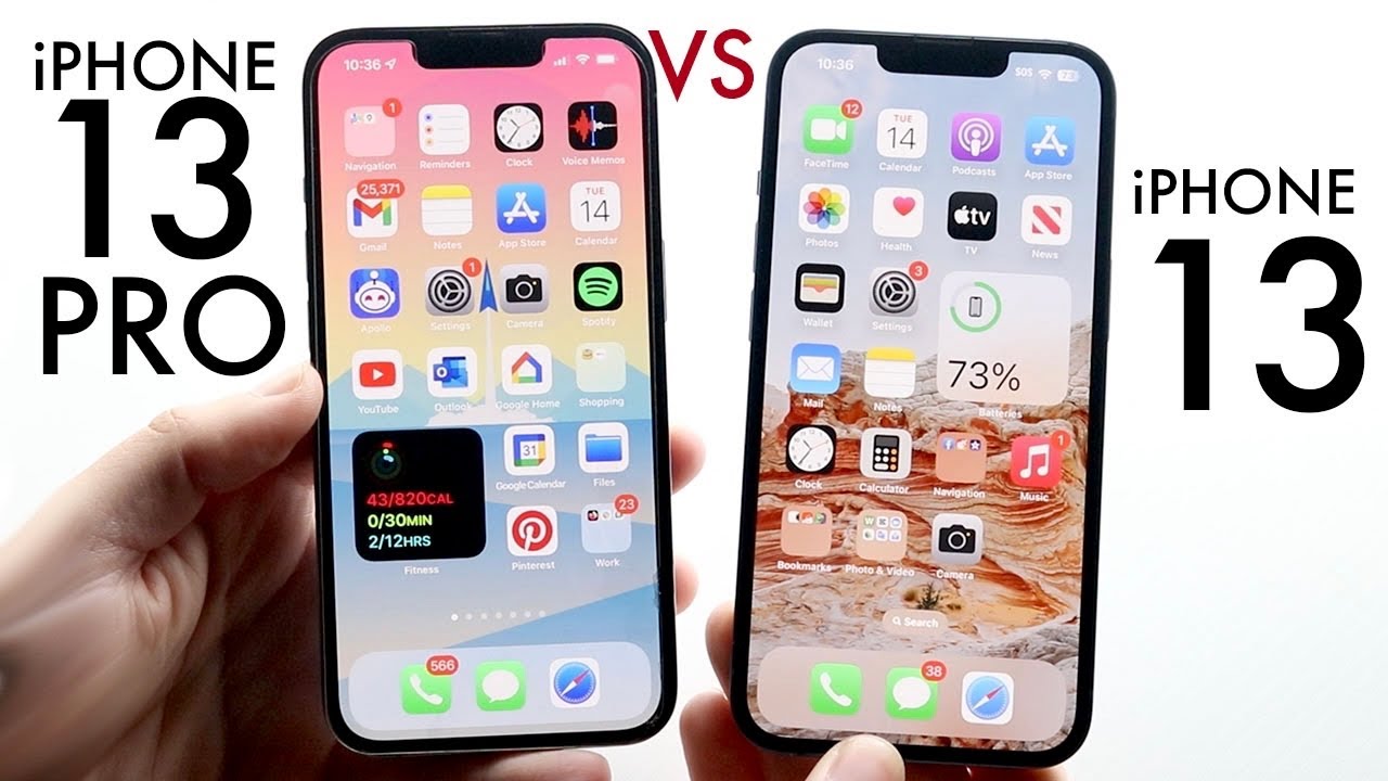 iPhone 13 Vs iPhone 13 Pro In 2023! (Comparison) (Review) - YouTube