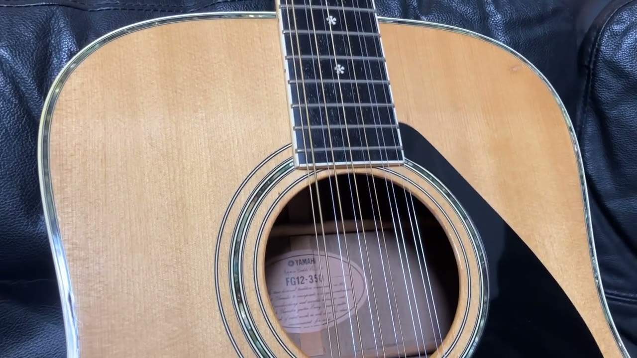 Bargain! 12-string YAMAHA FG12-350 (1981) - Dreadnought acoustic