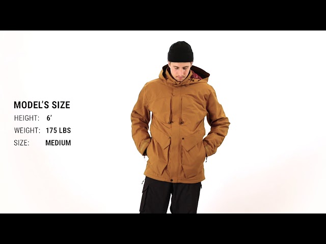 Volcom Anders 2L TDS Insulated Snowboard Jacket Fit Review