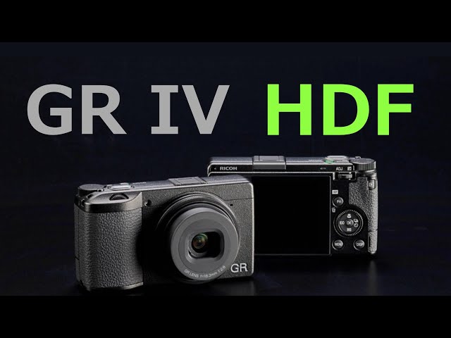 Breaking News] Ricoh will release the RICOH GR IV HDF this year