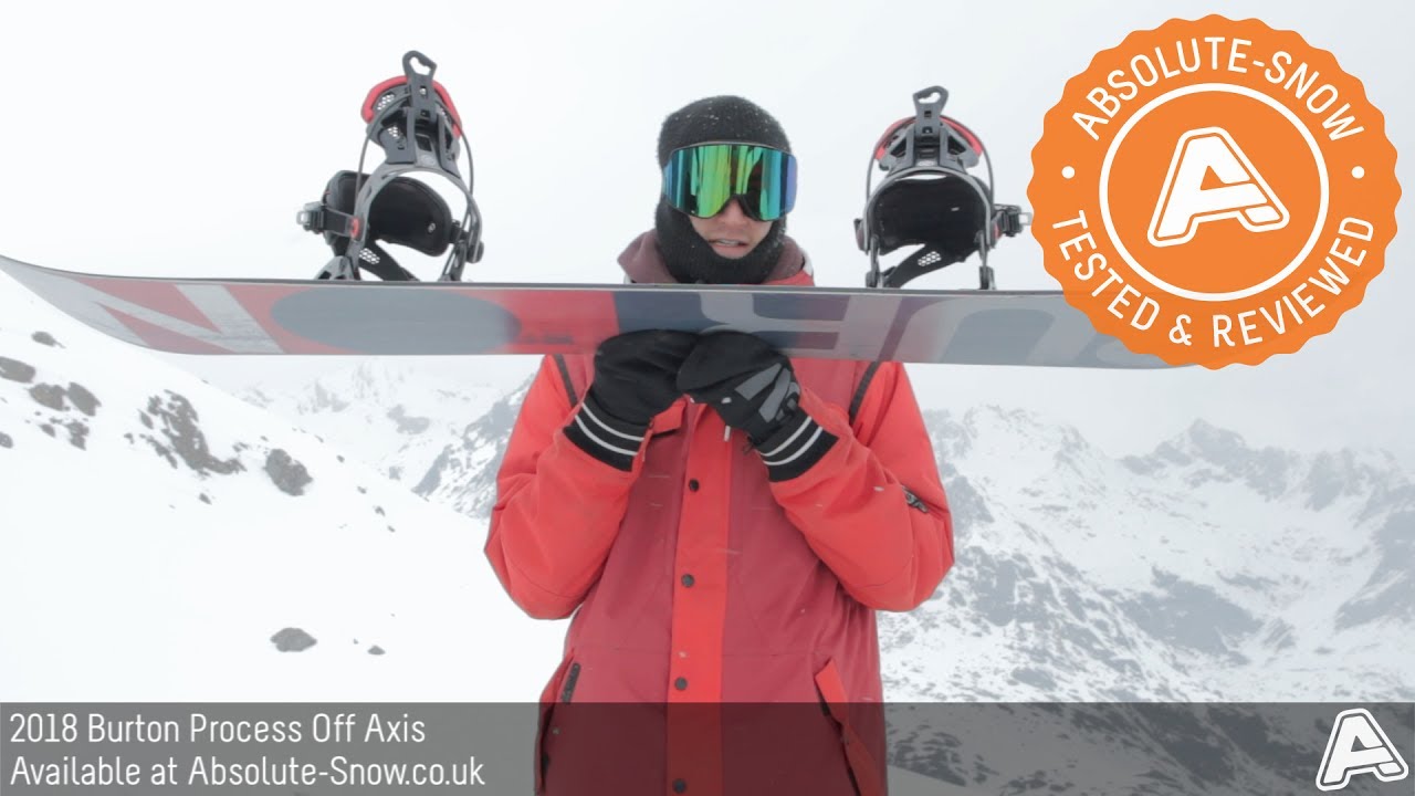2017 / 2018 | Burton Process Off Axis Snowboard | Video Review