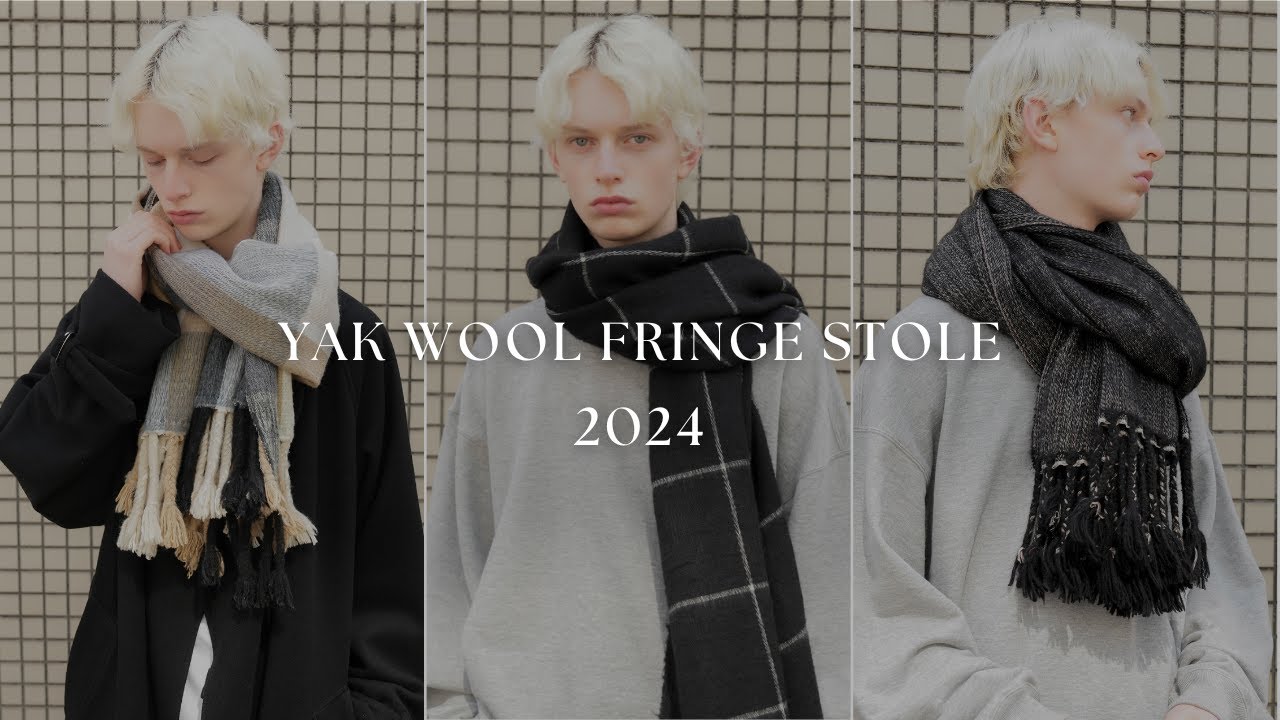 CTHY ヤクウール ライン ストール GLAY グレー Replay HIGH-END YAK