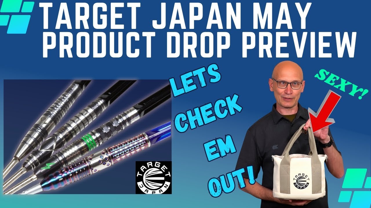 Target Darts Japan May Darts Launch Preview 4 New Sets Of Darts