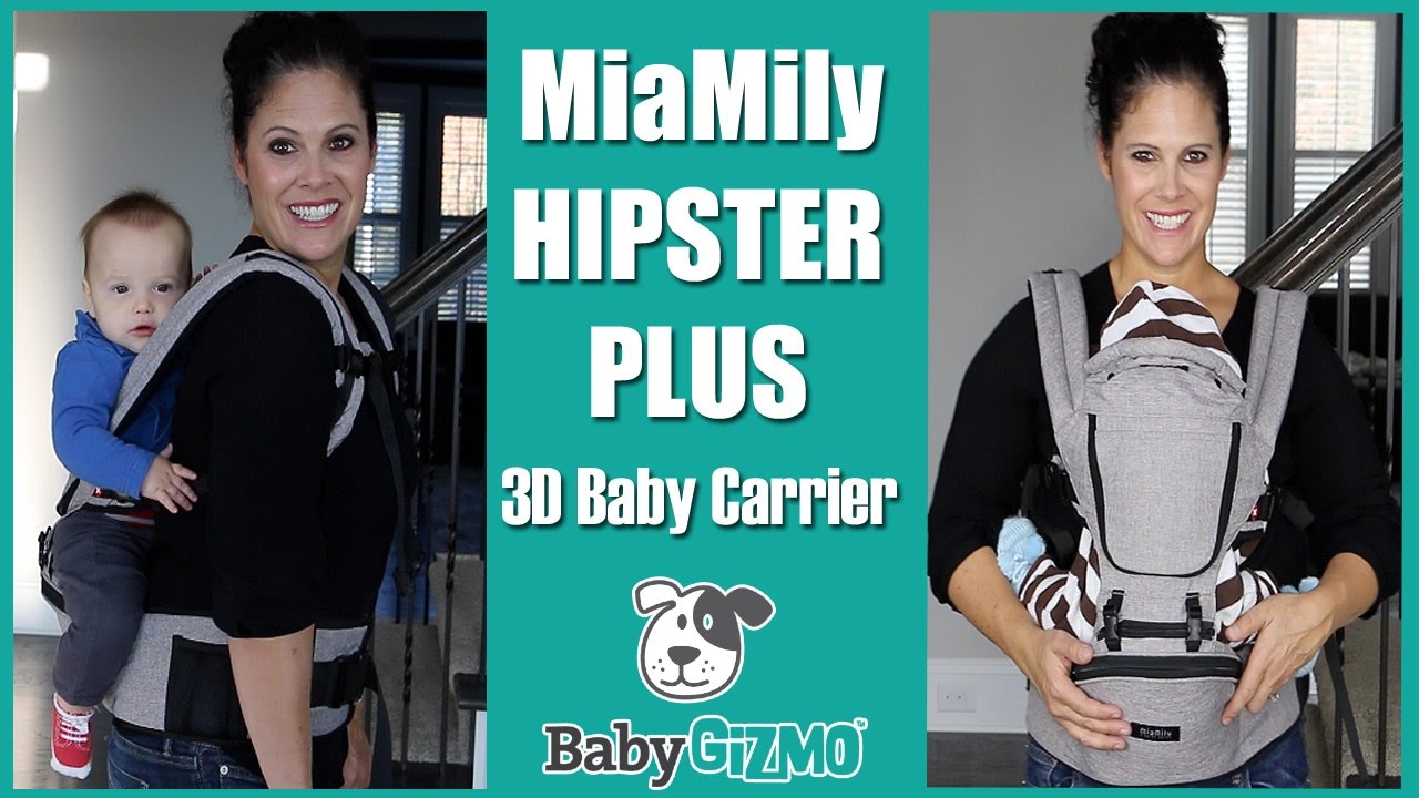 NEW MiaMily HIPSTER PLUS 3D Baby Carrier Review - YouTube