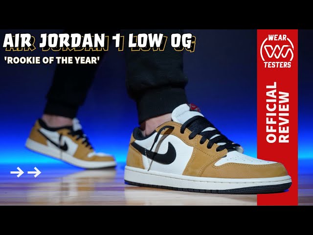 Air Jordan 1 Low OG Rookie of the Year - YouTube
