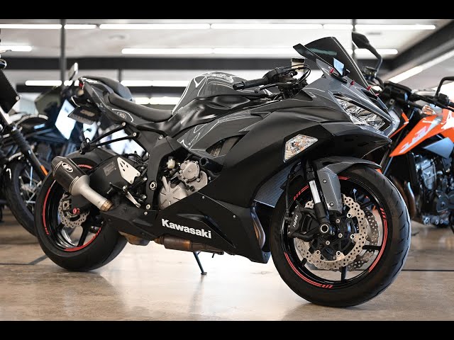 2019 Kawasaki ZX6R | ONYX MOTO - YouTube