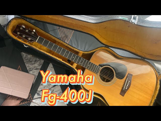 Yamaha fg-400J - YouTube