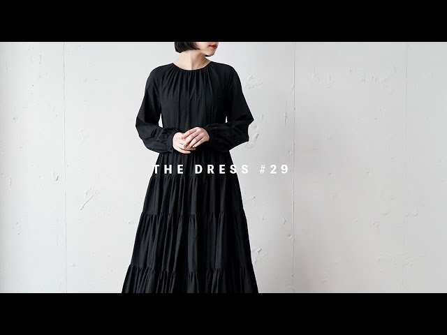 裾廻り10mのドレス着てみな。飛ぶぞ | THE DRESS #29 raglan sleeves