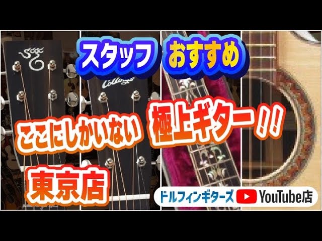 ドルフィンギターズYouTube店 Santa Cruz / Collings / Taylor / FUJII