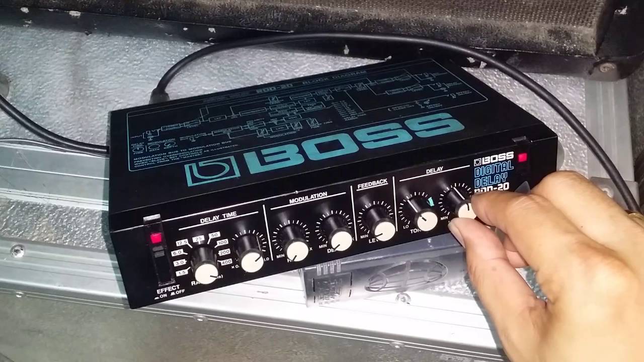 Boss RDD-20 Micro Rack Series Digital Delay - What To Know & Where
