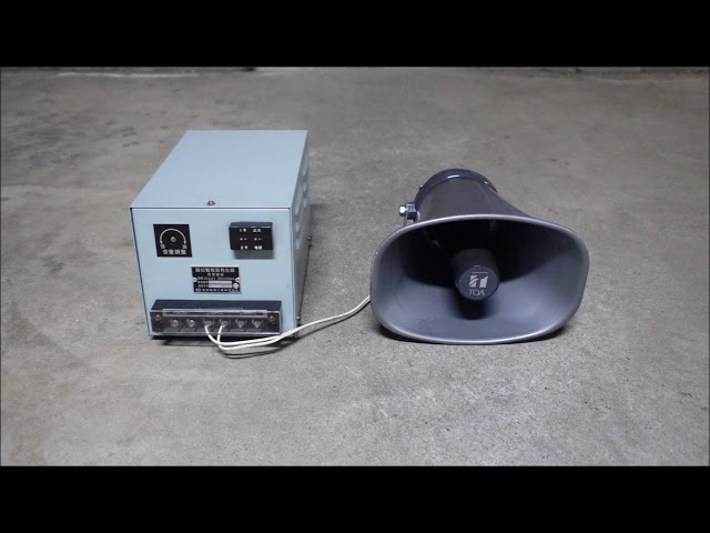 踏切警報音声発生器 DC24V 350mA 踏切警報音声発生器 DC24V 350mA